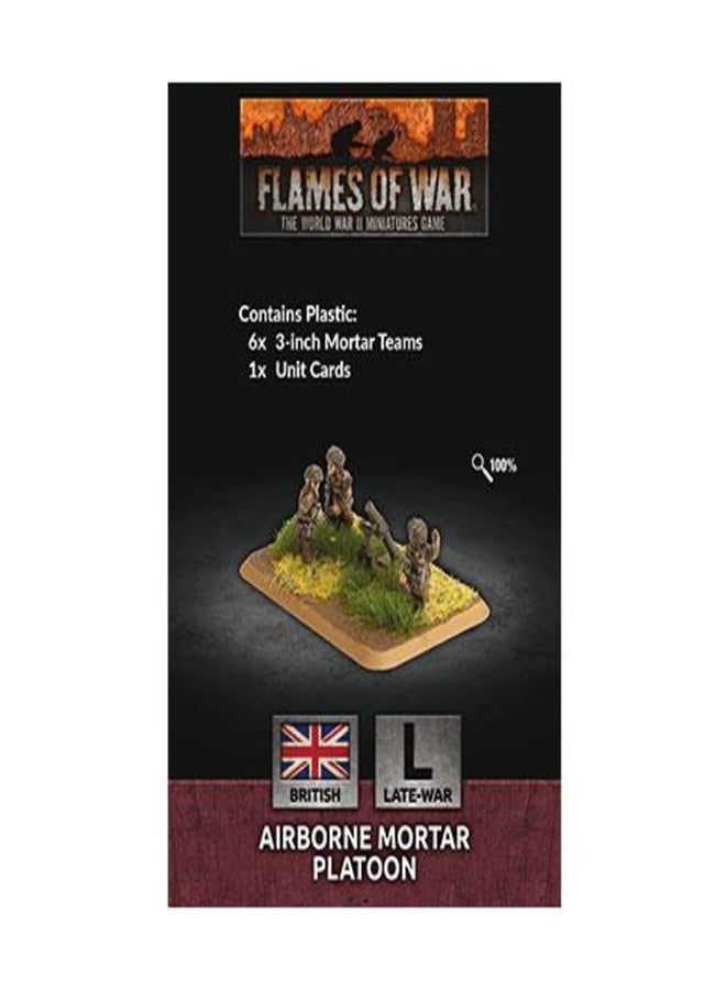 Flames of War: Late War: British Airbourne Mortar Platoon (BR815) - Image 1